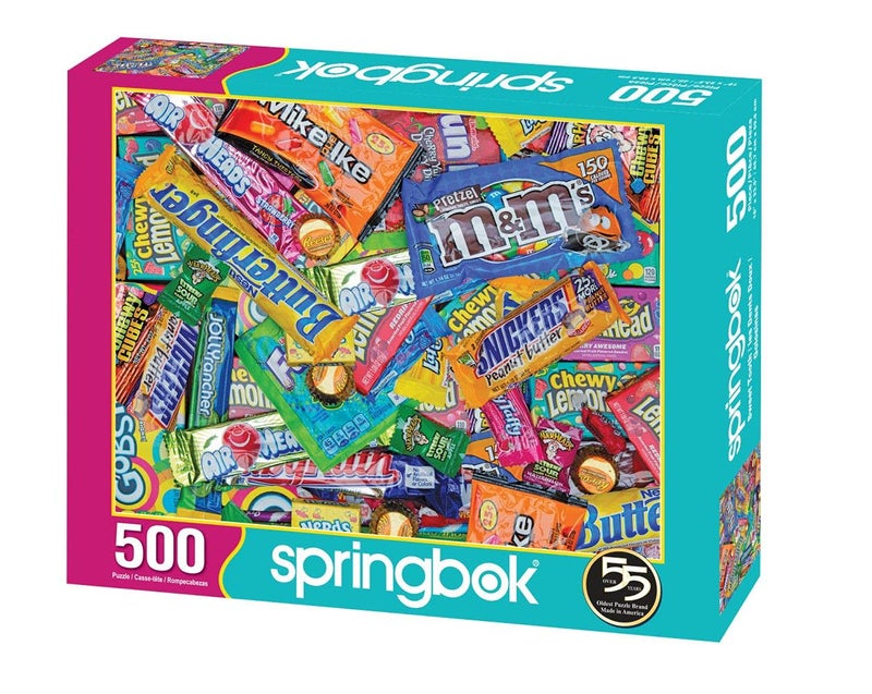 Springbok's 500 Piece Jigsaw Puzzle Sweet Tooth, Multi - Image 2